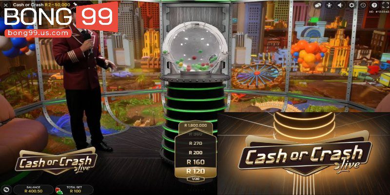 Cash Or Crash - Khám Phá Các Thông Tin Chi Tiết Cách Chơi 3 Quyết định dừng hay rút sau mỗi lần rút bóng