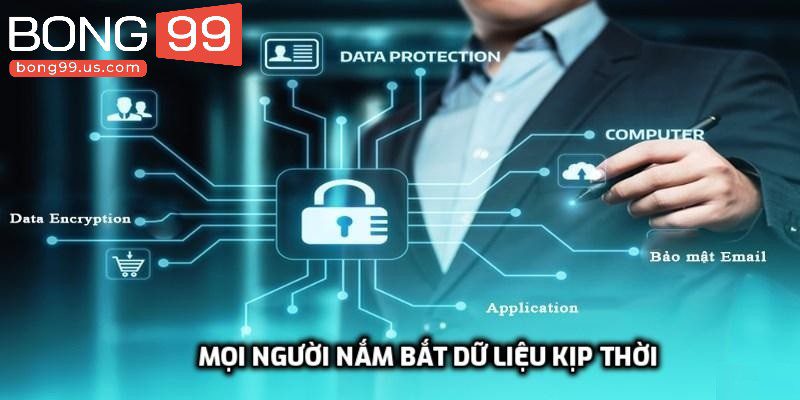 Mọi người nắm bắt dữ liệu kịp thời